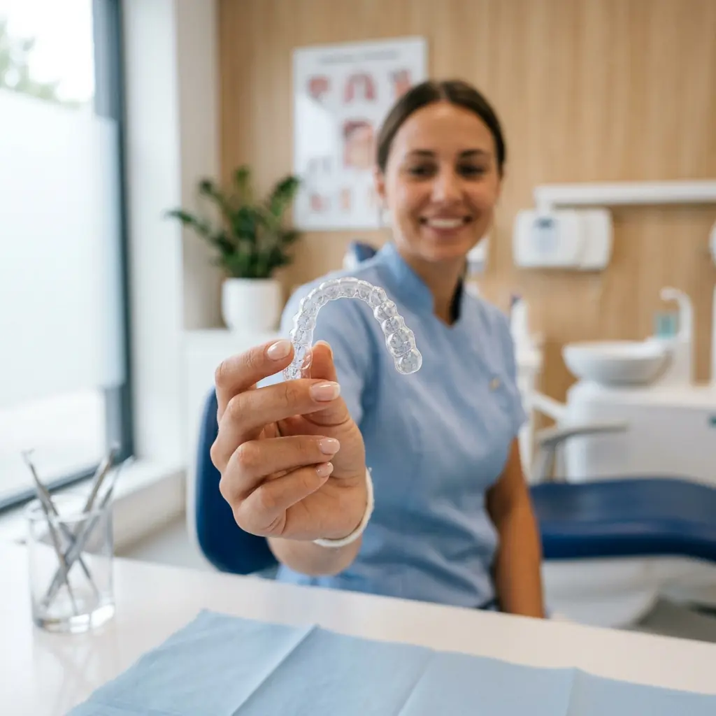 Clear aligners and dental care —tools — invisible braces guide by Grace Dental Care